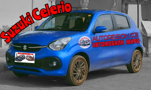 Suzuki Celerio 1.0L  2WD. 2023 г.в.(Интерьер и экстерьер) Обзор Японского автомобиля.