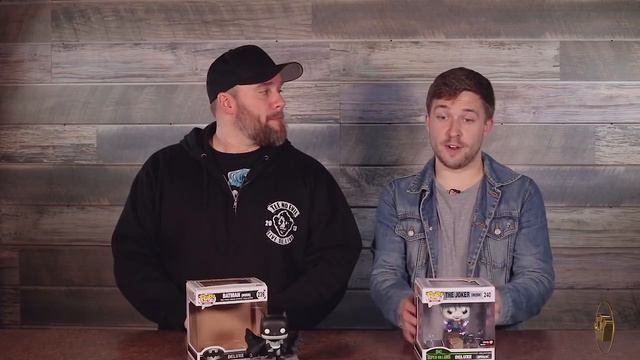 GameStop Exclusive Jim Lee Hush Batman & Joker Pop! Moments! смотреть онлайн