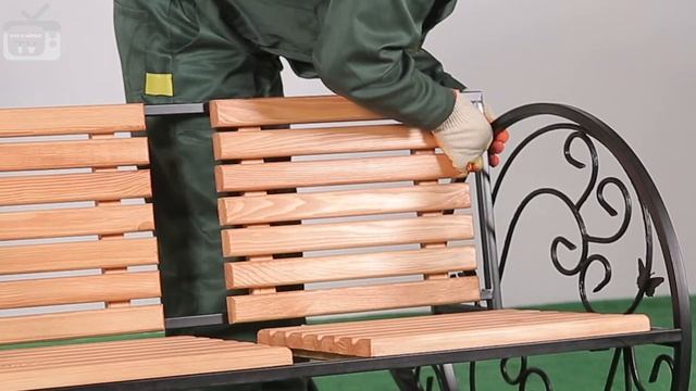 Как собрать садовую мебель. Кресло Качалка 881 40 . смотреть онлайн