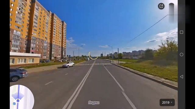 Университетский микрорайон в Липецке в период окончания стройки ( съёмка в 2019 году) Яндекс Карты смотреть онлайн
