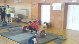 Артём Окулов-190 кг. Рывок с виса