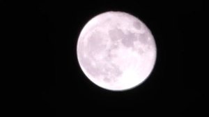 Луна. Panasonic HC-V770 50x i.zoom тест стабилизации