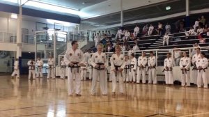 Ms Courtney West - Hosin-sool for 2nd dan black belt testing