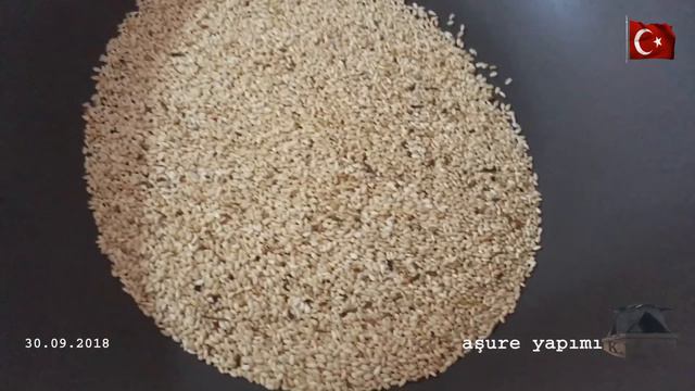 Tam Ölçülü Aşure Tarifi | Evde Aşure Yapımı | Ashura Recipe | وصفة عاشوراء   [K.DERE]