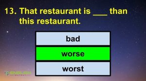 English Quiz: Comparatives and Superlatives | Learn English Grammar