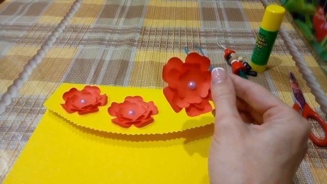 DIY: Открытка на 9 МАЯ своими руками***Открытка на ДЕНЬ ПОБЕДЫ из Цветной Бумаги***Поделки Из Бумаг смотреть онлайн