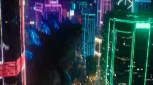 Годзилла против Конга (2021) | Годзилла прибывает в Гонконг и пробуривает Землю насквозь