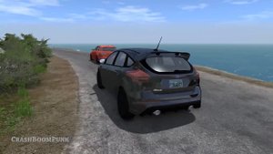 Street Racing Crashes #10 - BeamNG Drive | CrashBoomPunk