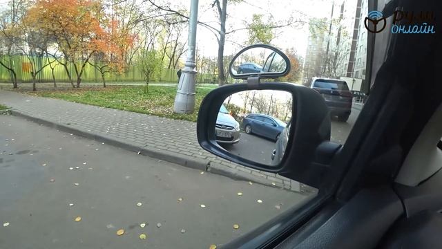 Курс уроков городской парковки. Урок 19. Перпендикулярная парковка (упрощённая схема) (отрывок)
