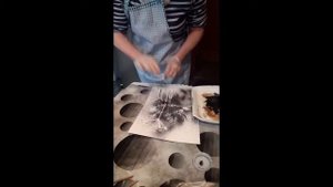 Мастер-класс по флористическому коллажу студии "Цветочная мастерская"