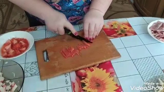 Салат,, Радуга,,. Быстро. Вкусно и просто. смотреть онлайн