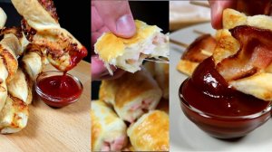 Топ 3 Лучшие Закуски из Слоеного теста на Праздничный стол