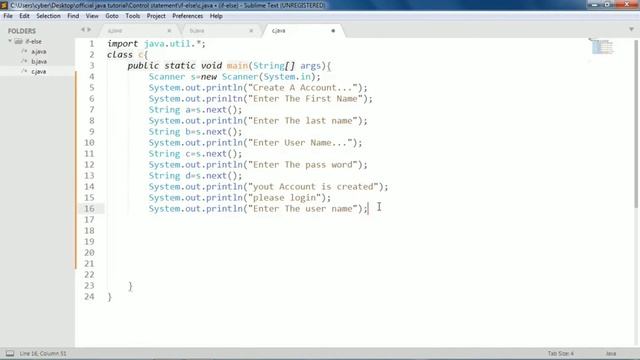if else statement string in java