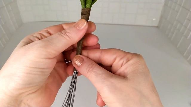 Цветы из бисера. 2 часть. Дерево ГЛИЦИНИЯ из бисера. Мастер класс. Пошаговый МК для начинающих. смотреть онлайн