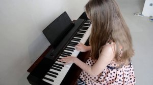 В Пещере Горного Короля, Эдвард Григ, Пианино Casio CDP-130