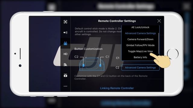 Обзор приложения DJI GO 4 - Часть 2 - Основные настройки