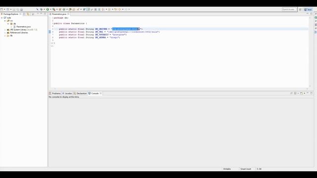 JDBC + POSTGRESQL
