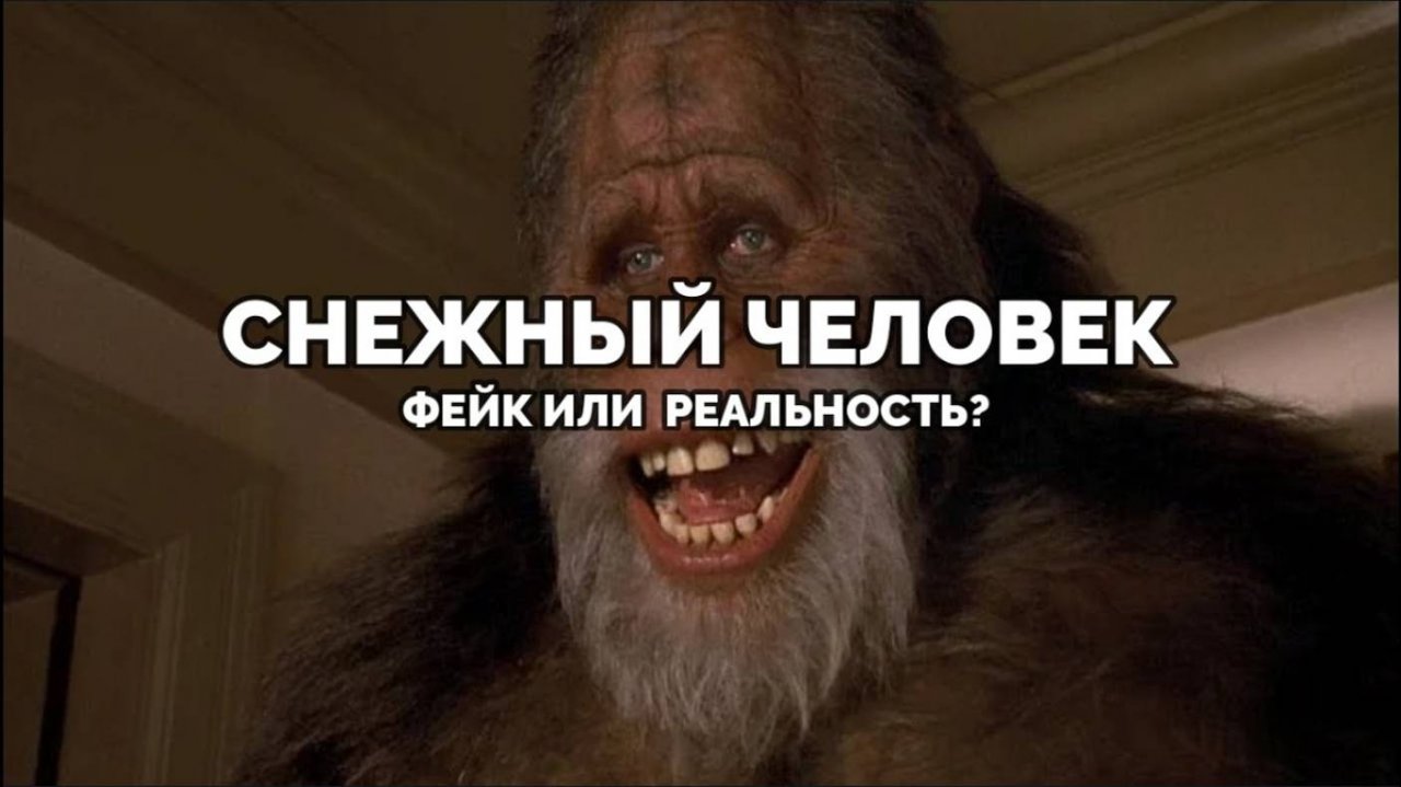 СНЕЖНЫЙ ЧЕЛОВЕК. ФЕЙК ИЛИ РЕАЛЬНОСТЬ?