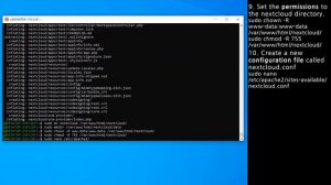 How to Install Nextcloud Server on Windows 10 using WSL