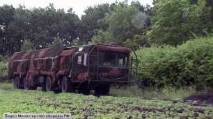 Ракетные комплексы "Искандер" уничтожают огневые п..., с которых ВСУ бьют по мирных жителям Донбасса