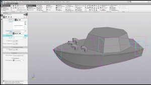 Конструктивные элементы в Компас-3D (Лодка)