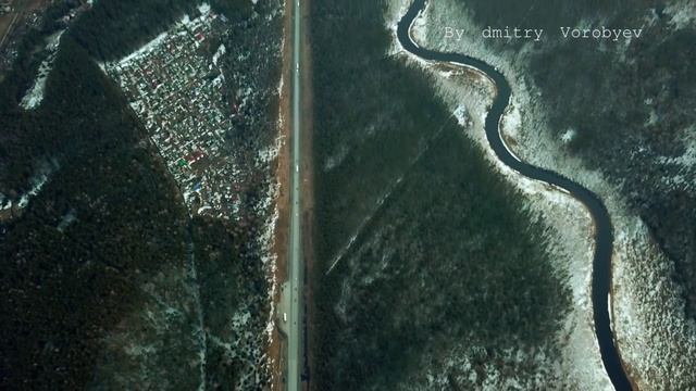 Окрестности Екатеринбурга, снятые с высоты смотреть онлайн