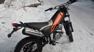 Yamaha XG250 Tricker  Winter Test Start