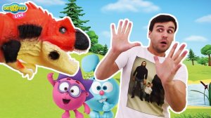 СМЕШАРИКИ и Дядя Бу в сказочной стране ДРАКОНОВ! Дракс!