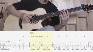 Flaming - Sungha Jung [TAB with hands]