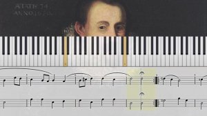 Allemande - Johann Hermann Schein | Sheet Music for Piano