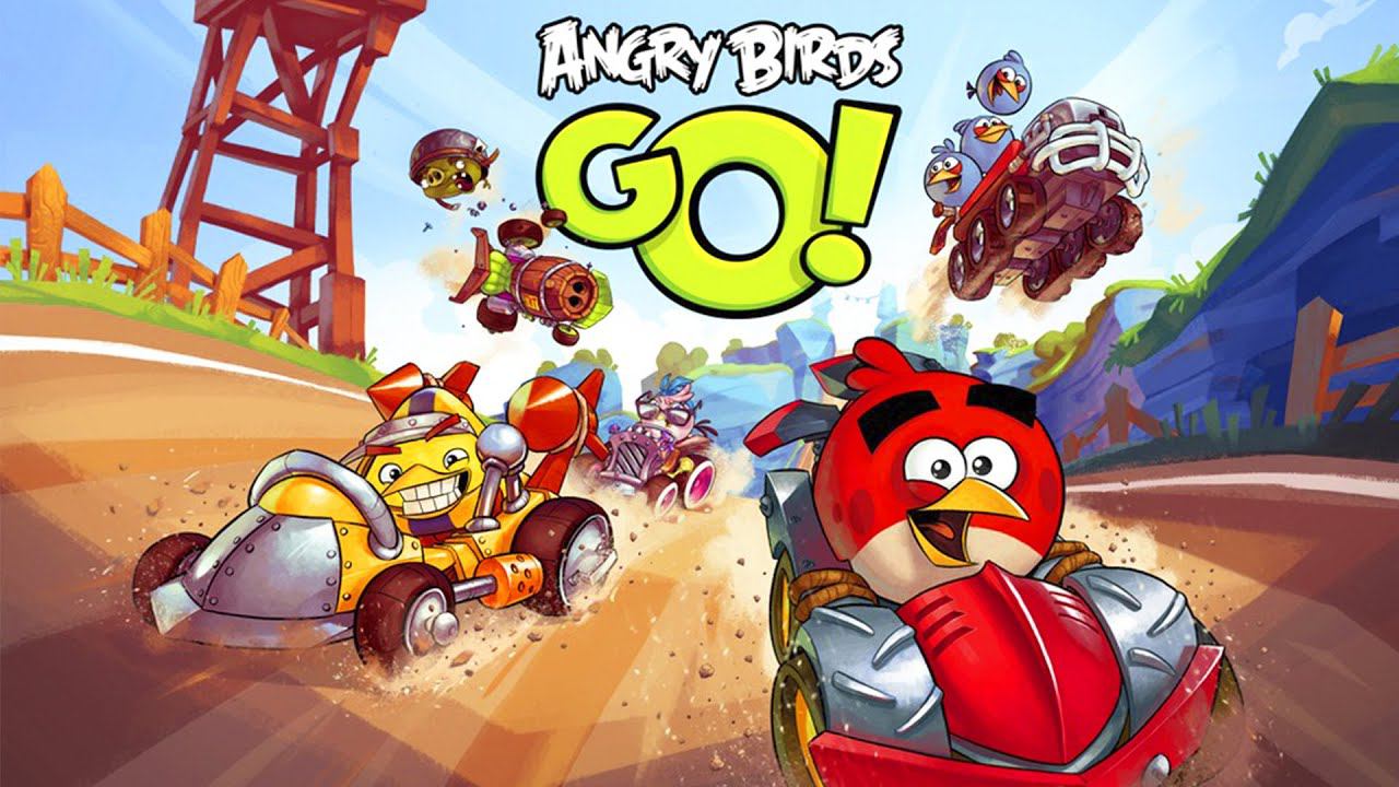 Angry Birds Go! [iPad] Gameplay смотреть онлайн