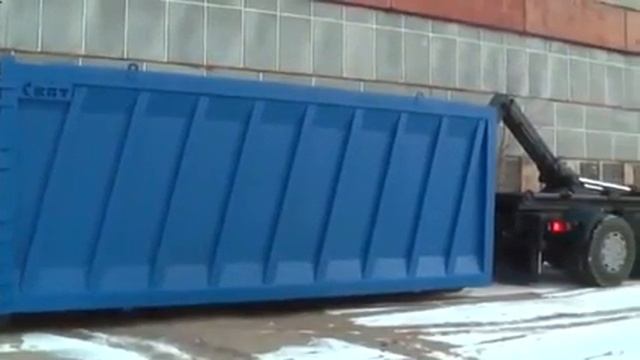 Вывоз мусора контейнер 20 м3 Москва смотреть онлайн