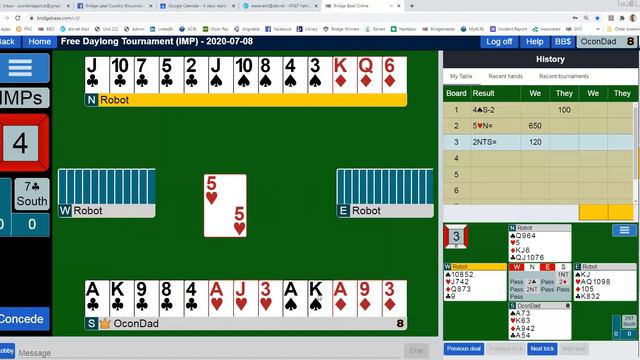 Improve your Bridge Game: RKC 1430, showing two suits in a transfer, lousy club split :( смотреть онлайн
