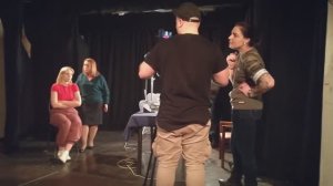 Backstage съемки сценического отрывка пьесы "Горка" драматурга Алексея Житковского