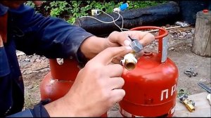 Замена клапанов на вентили ВБ2 на газовых баллонах