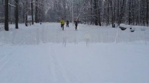 Классические лыжи. Тренер бегает лучше Клэбо!