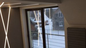 Подсветка стены и потолка светодиодной лентой