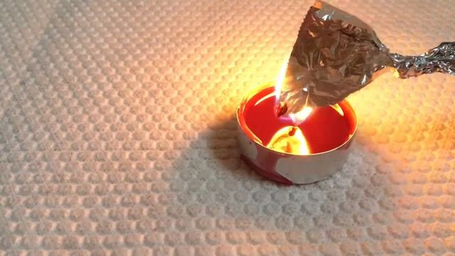 Как поджечь фольгу смотреть онлайн