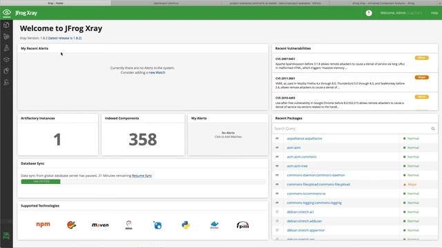 [Screencast] Integrate JFrog Xray with your CI to get peace of mind without getting in devs' way смотреть онлайн