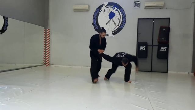 Hapkido programa 1era de cuchillo para grado Amarillo смотреть онлайн