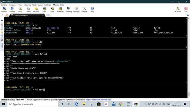 4 directory,cp &mv commands in Unix in Telugu \\Jyothi IT Solutions||
