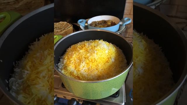 Плов с мясом и каштанами