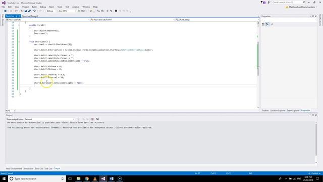 Visual Studio C# - How to Create a Multi Line Chart смотреть онлайн