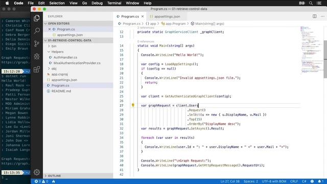 Optimize data usage when using Microsoft Graph with query parameters смотреть онлайн