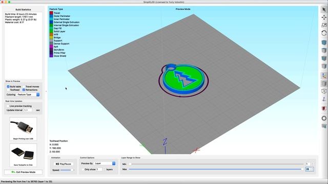 Погружение в Simplify3d