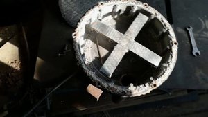 Простая зернодробилка своими руками.