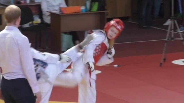 Russian girl taekwondo fight highlights ?? смотреть онлайн