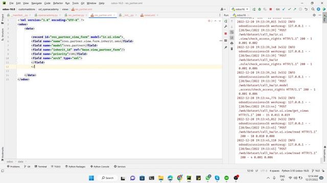 How to Inherit a View in Odoo 16 | Odoo 16 Technical Course смотреть онлайн