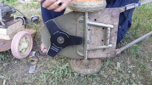 Газонокосилка своими руками смотреть онлайн