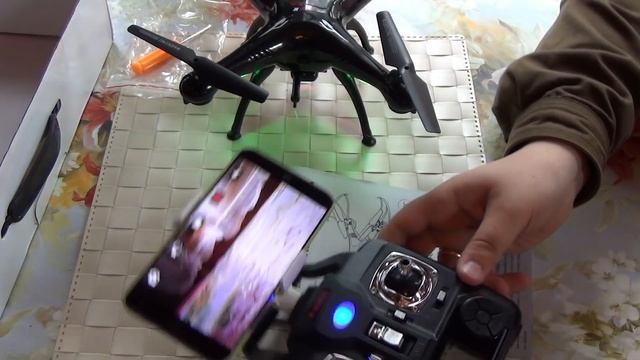 Недорогой Квадрокоптер С Камерой и Прямой трансляцией - Китайский Квдрокоптер смотреть онлайн
